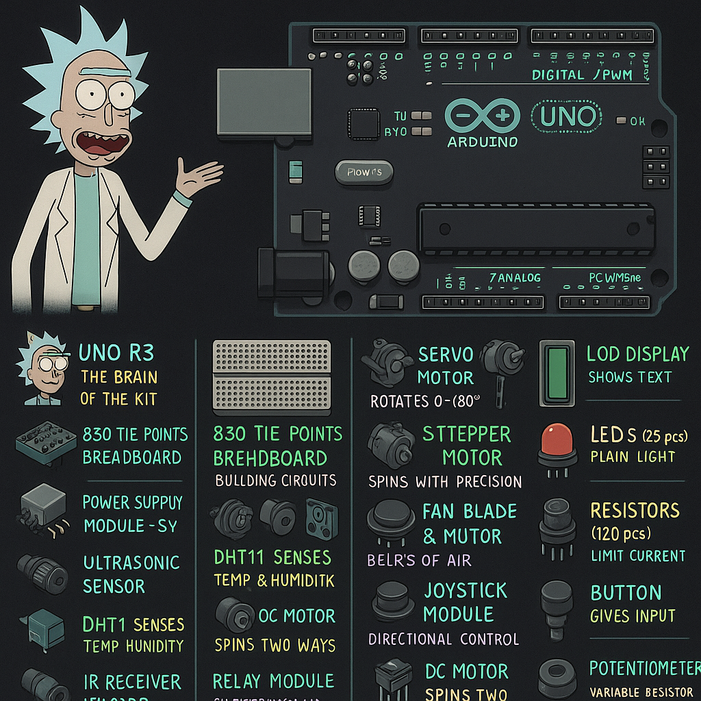 🧰 Arduino Starter Kit Inventory